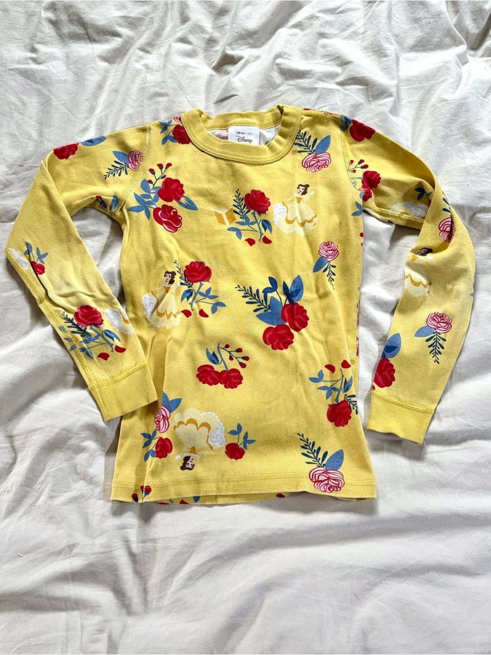 Hanna Anderson HannaJams Disney Belle Beauty & The Beast Pajama Set size 8 - Picture 3 of 8